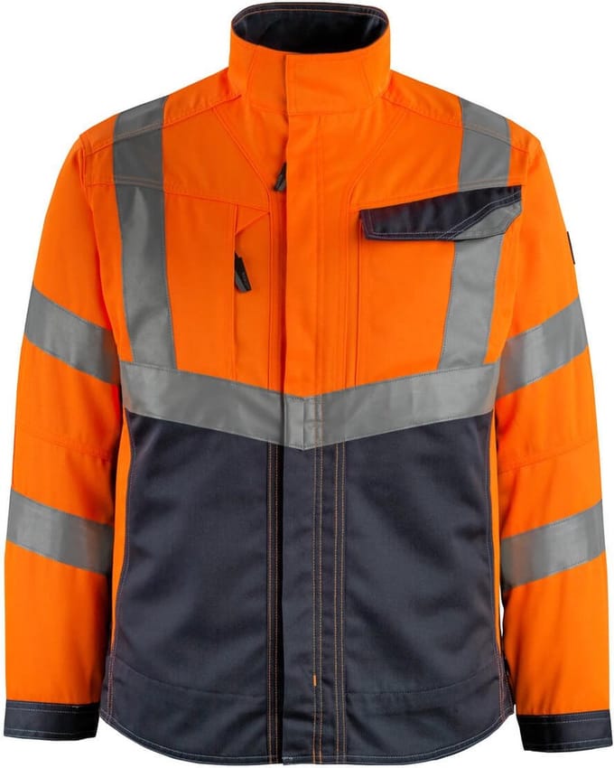 Mascot Safe Supreme Jas 15509-860 - hi-vis oranje/donkermarine - S