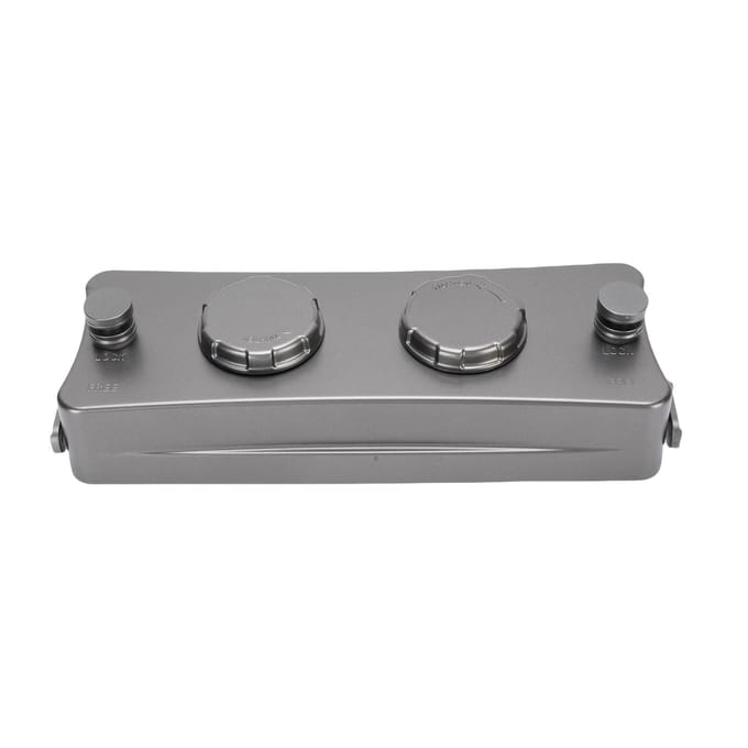 Corde à linge rétractable d'intérieur en acier inoxydable 304 double corde murale pour séchage du linge pour balcon gray
