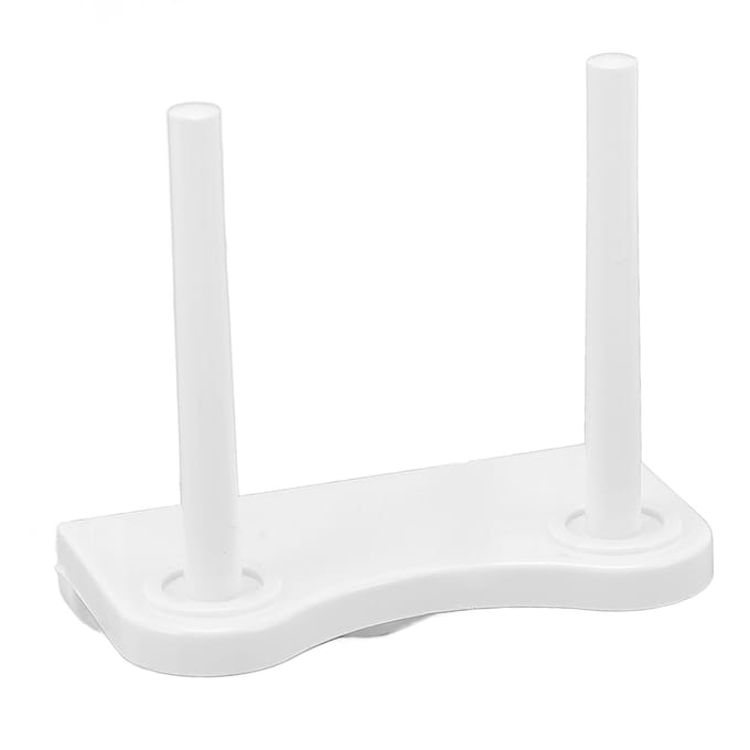Dubbele Kolom Spoelhouder Plastic Draadopwindstandaard voor FEIYUE 811 Huishoudnaaimachine white
