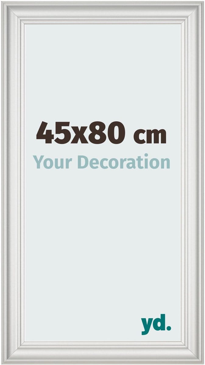 Your Decoration - Fotolijst 45x80 cm - MDF - Wit Geveegd - Lazio