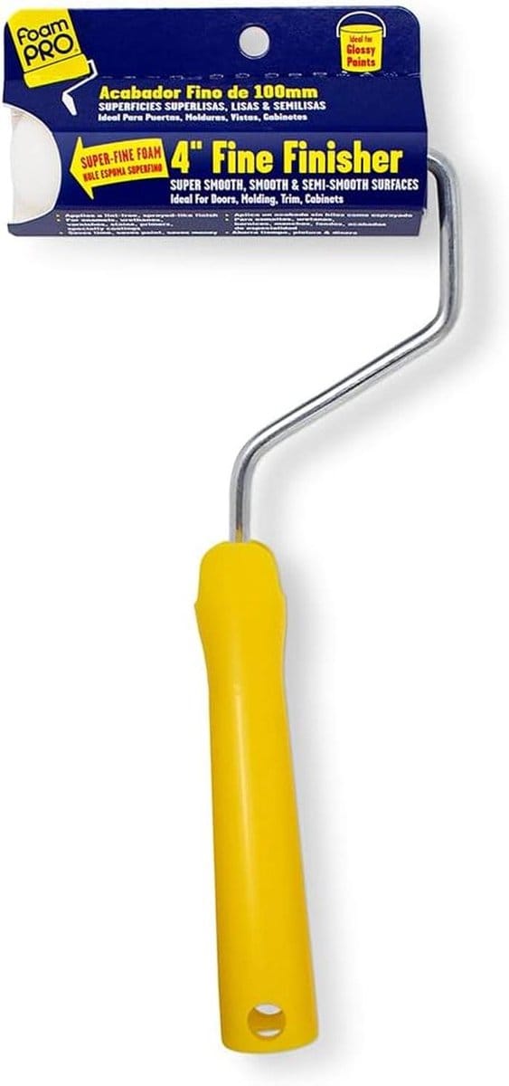 Fijne Afwerking Roller 10 cm (Hoge Dichtheid Schuim)