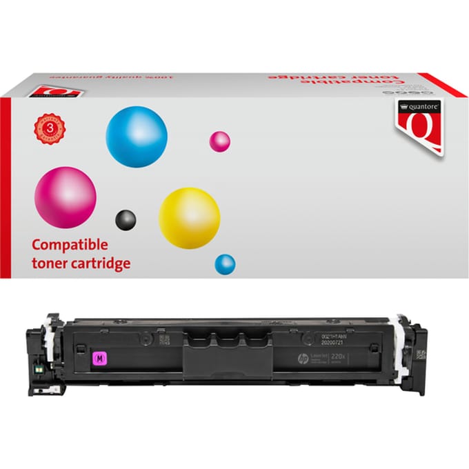 Tonercartridge Quantore alternatief tbv HP W2203X magenta