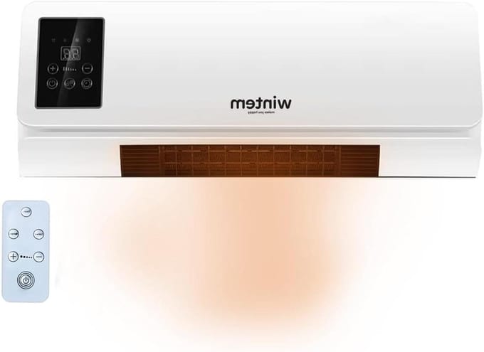 Elektrische Wandconvector - Wandkachel - Ruimte Verwarmen - Gelijkmatige Warmte - 2000 Watt - Wit