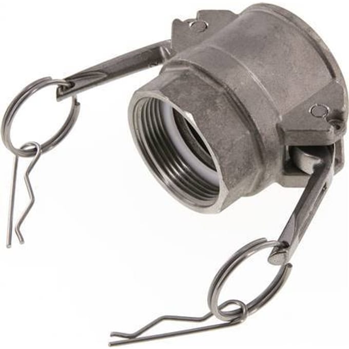 Camlock DN 40 (1 1/2'') Koppeling RvsG 1 1/2'' met binnendraad Type D EN 14420-7 (DIN 2828)