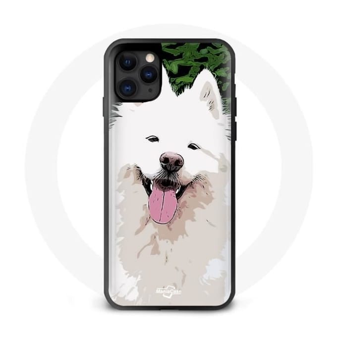 Coque Iphone 13 Samoyede Blanc Cute