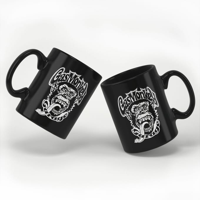 Gas Monkey Garage Logo Unisex Kop - zwart - Standard