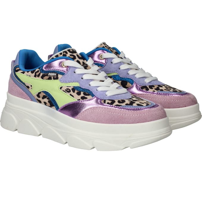 POSH by Poelman Sneakers - Dames - Multi - Maat:37