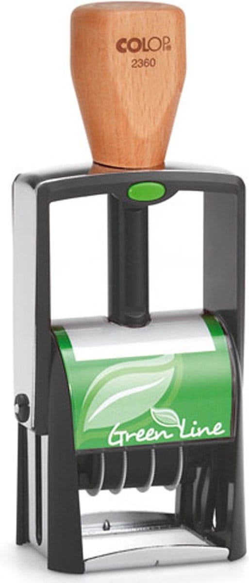 Colop Classic 2360GL Rood - Stempels - Datum stempel Nederlands - Stempel afbeelding en tekst
