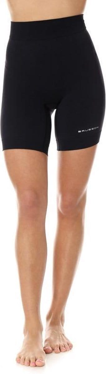 Brubeck Dames Hardloopbroek Kort – Running Force Short Tight – Zwart – Ademend & Comfortabel – S