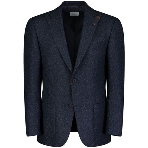 Roy Robson Colbert Faux-Uni Wool Blend Donker Blauw / male