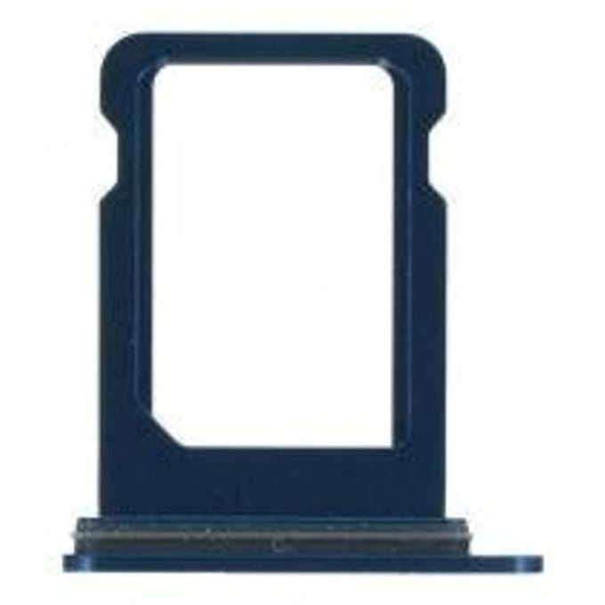iPhone 13 Pro(Max) Simkaart Houder Blauw Dubbel