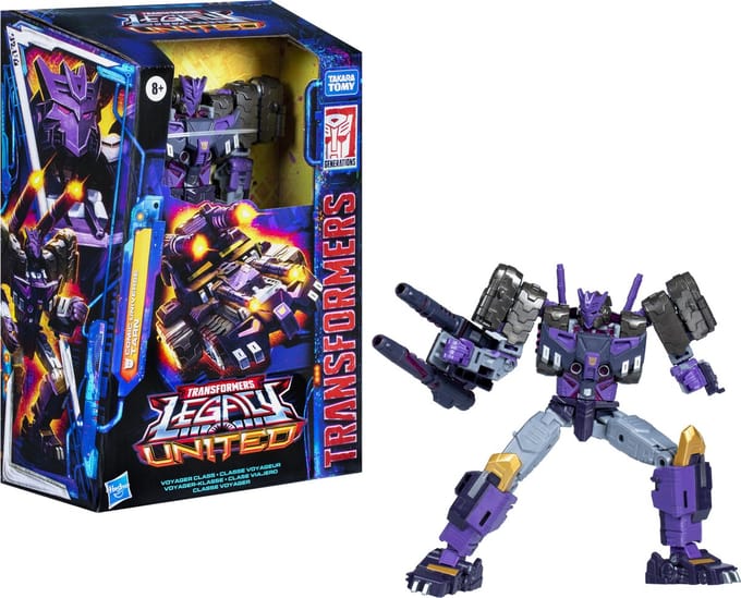 Hasbro Transformers Generations Legacy United Voyager Class Action Figure Comic Universe Tarn 18 cm Action Figuur