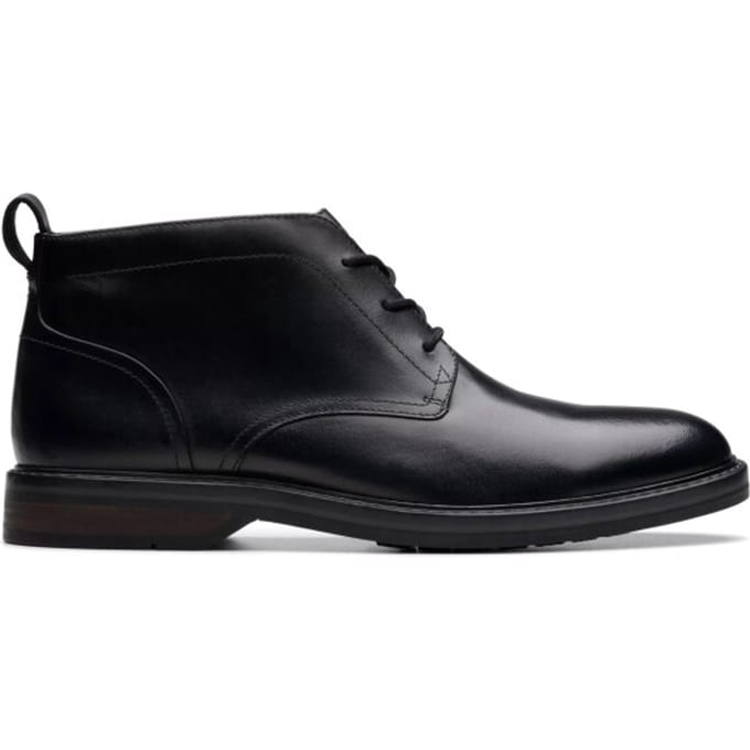 Clarks Aldwin Chukka - heren laars - Zwart - maat 39.5 (EU) 39.5 (UK)