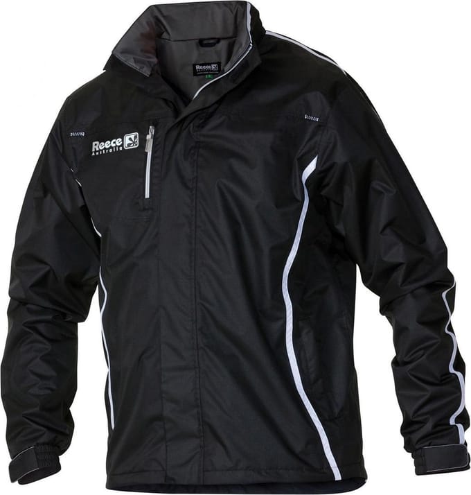Reece Breathable Jacket - Hockeytrainingsjas - Kinderen - Maat 140 - Zwart