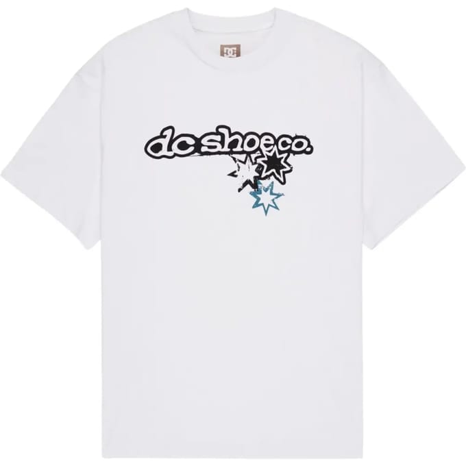 Dc Shoes Star Struck T-shirt Met Korte Mouwen Wit M Man