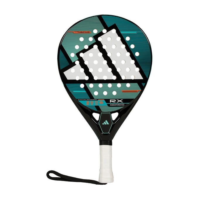 Adidas Rx Series 2026 Padelracket Heren - Zwart / Wit / Turkoois | Maat: UNI