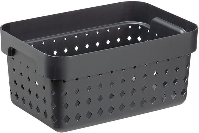 NHG opbergmand SEOUL BASKET S, zwart