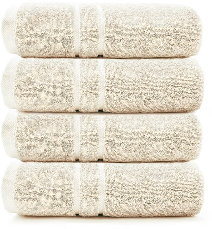 HOOMstyle Gastendoekje Boutique - 4 stuks - 30x50cm - Off White