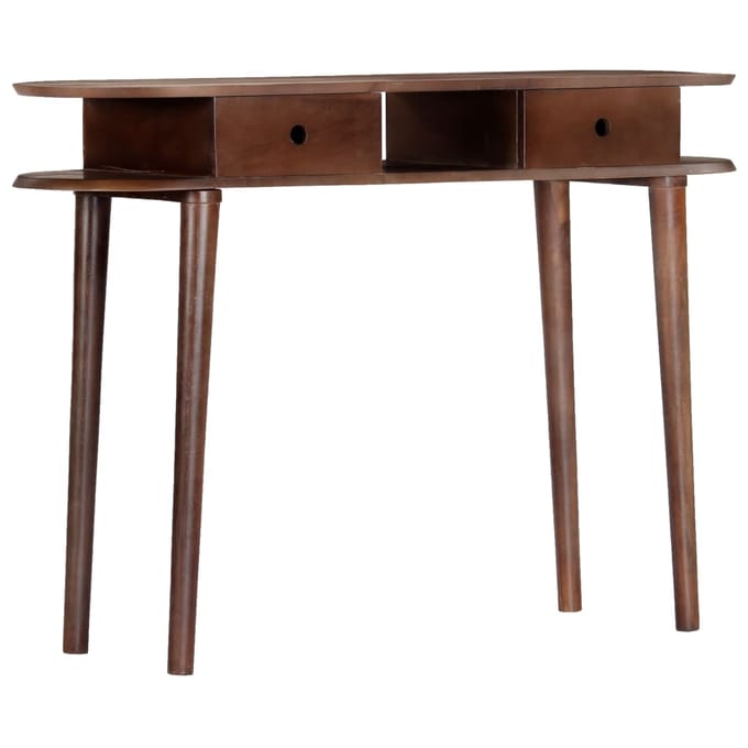vidaXL Consoletafel 110x35x76 cm Massief Acaciahout