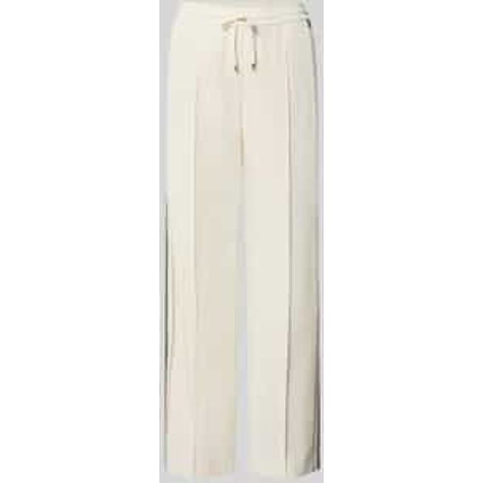 broek met elastische band en galonstrepen