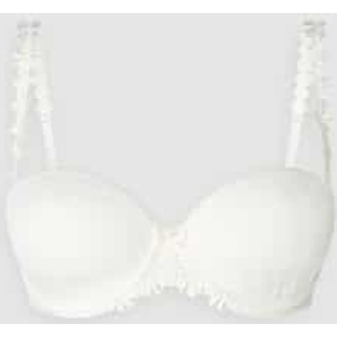 Beha met cups en hartvormige hals, model 'Avero'