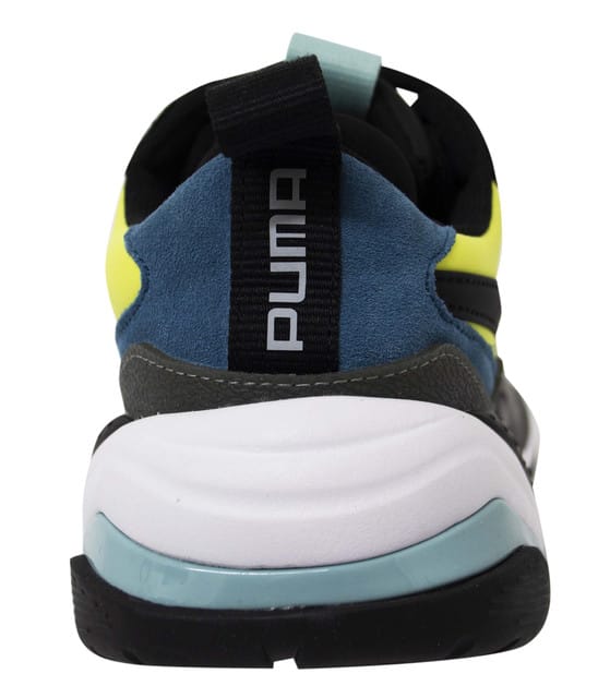 Puma Thunder Spectra Heren Zwart Leer Textiel Veterschoenen 367516 01