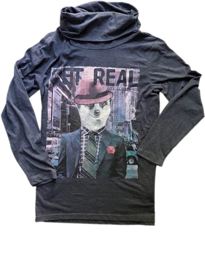 Blue Seven Teens longsleeve met col maat 176 antra