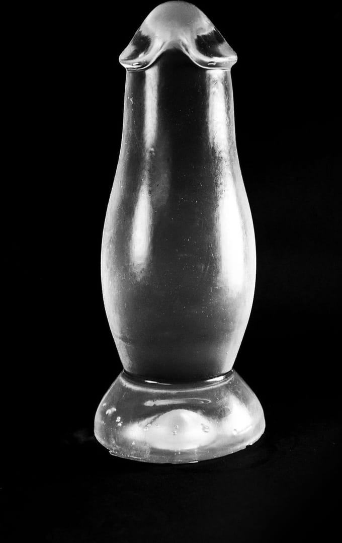 Dinoo Anaal Dildo Guanlong - transparant