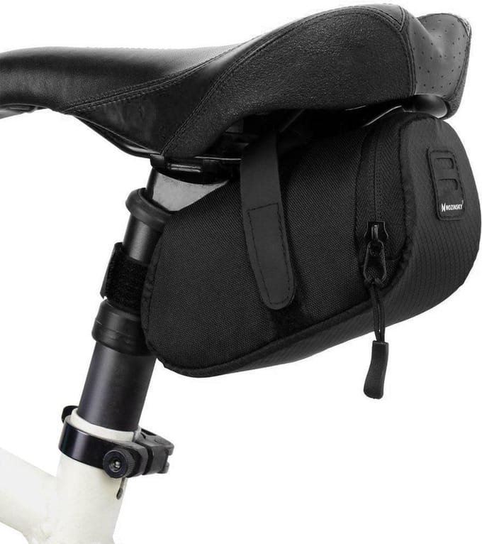Wozinsky small bicycle saddle bag 0.6 l black (WBB8BK black)
