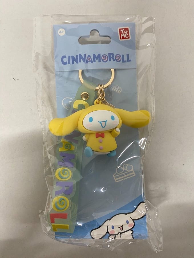 Yume Four Seasons Series Keychain met Hand Strap - Yume - Cinnamoroll-Raincoat Sleutelhanger