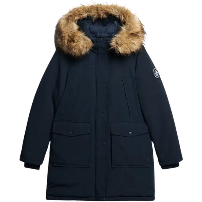 Superdry Everest Faux Fur Parka Winterjas Dames
