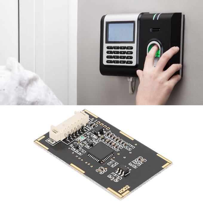 R302 Mini Halfgeleider Capacitieve Vingerafdrukmodule Lezer met Vingerinductie Uitgang