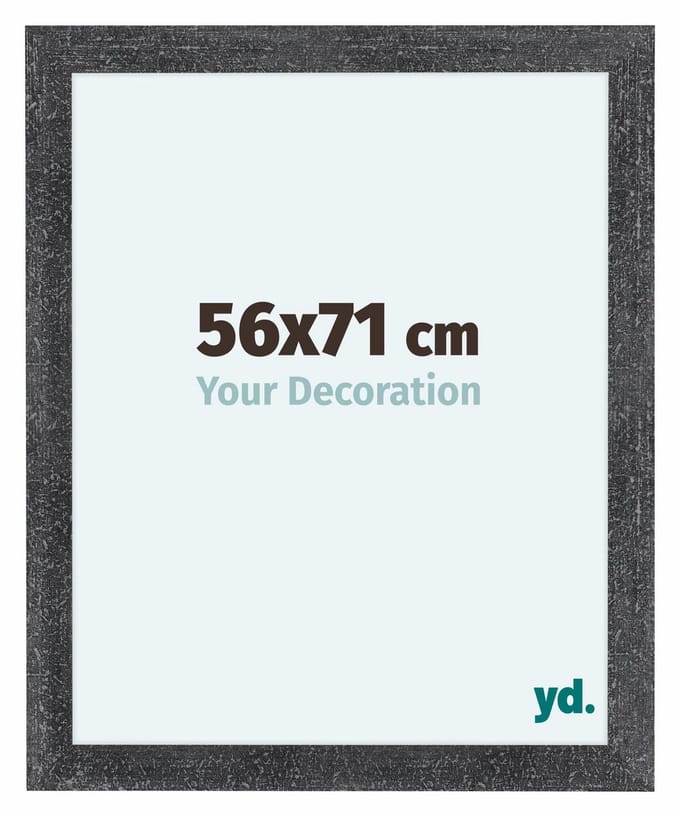 Your Decoration - Fotolijst 56x71 cm - MDF - Grijs Geveegd - Como