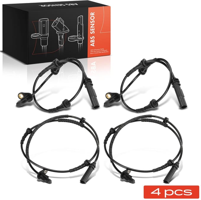 Frankberg 4x ABS Sensor Vooras en Achteras voor BMW