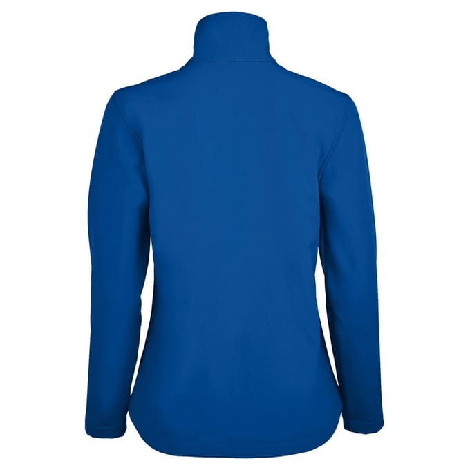 SOLS Dames/dames Race Full Zip Water Repellent Softshell Jacket (Koningsblauw)