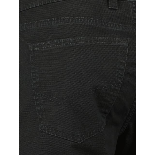 Gardeur Broek Bill 5-Pocket 3D Two-Tone Pattern Soft Touch Comfort Stretch Donker Grijs / male