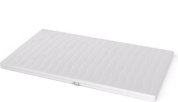 Toros Bedden ® Luxe Topmatras 80x200x7 – Afritsbare & Wasbare Hoes – Wit – Premium Slaapcomfort
