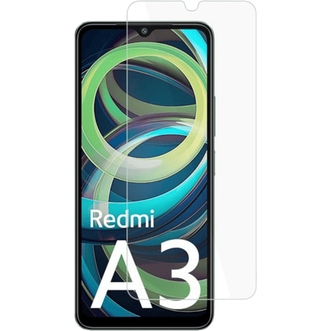 Amorus Xiaomi Redmi A3 4G Screenprotector Gehard Glas Transparant