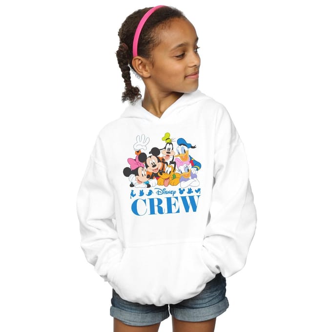 Disney Meisjes Mickey Mouse Disney Vrienden Hoodie (Wit)