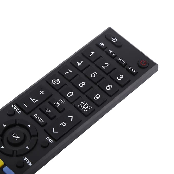 Nieuwe Zwarte Universele Vervangingsafstandsbediening CT90329 Controller Voor Toshiba LCD Smart TV black
