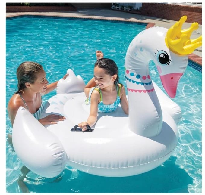 Intex Majestic Swan Ride-ON - Leeftijd 3+