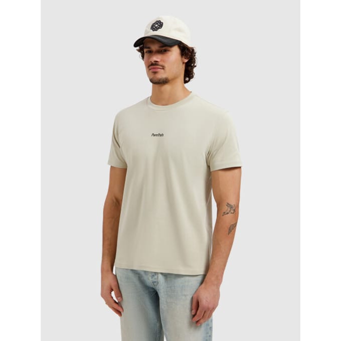 Pure Path T-shirt Bold Emblem Sand (26010107 - 46)