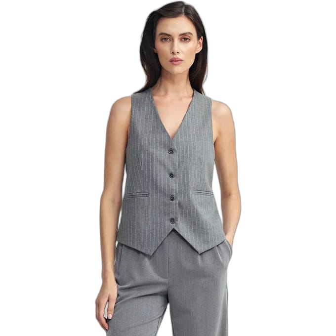 Gestreepte vest voor dames Nife Classic