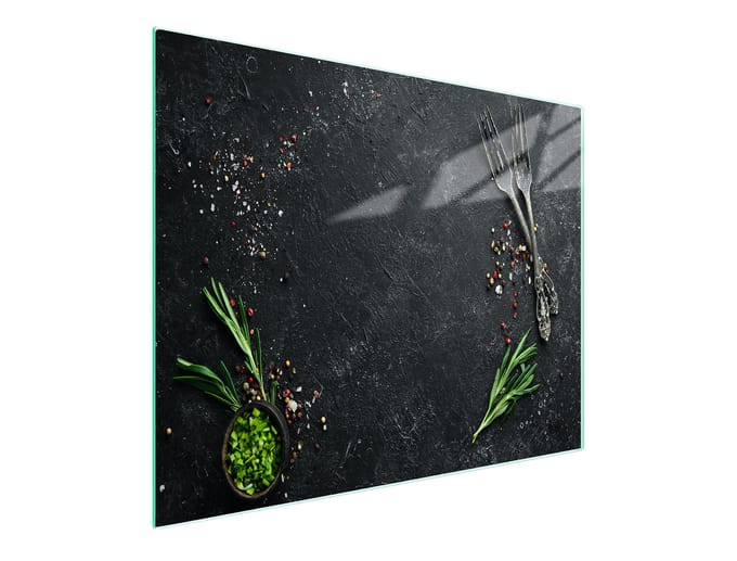 TMK ArtDeko - Snijplank - 52x30 cm - Glas - Antislip