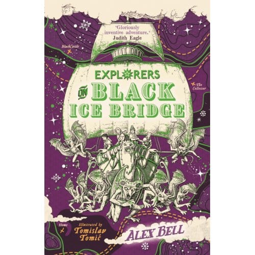 Explorers On Black Ice Bridge - The Explorers' Clubs - Alex Bell