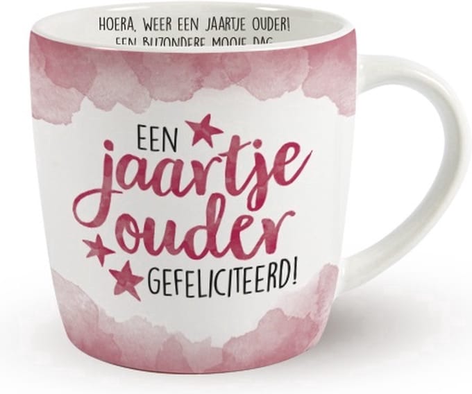 Mok - Enjoy - Een jaartje ouder - Met binnentekst