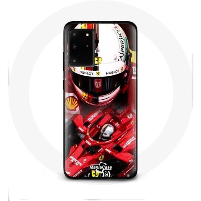 Coque - Formule 1 - Samsung Galaxy S11 Plus - Rouge - Sebastian Vettel - Rigide rouge