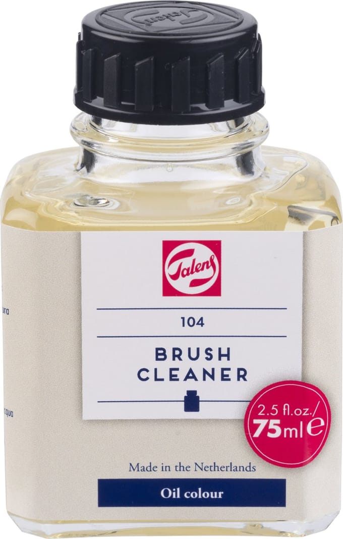 Talens Oplosmiddelvrije Penseelreiniger Fles 75 ml