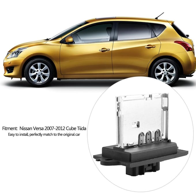 Kachelmotor Ventilatorweerstand voor Nissan Versa 20072012 Cube Tiida