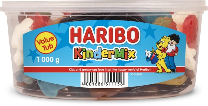 Haribo Kindermix - snoep mix - 1kg silo
